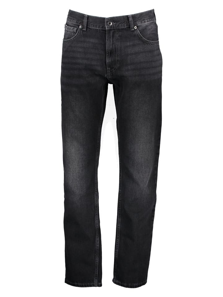 Spijkerbroek "Byron" - straight fit - zwart
