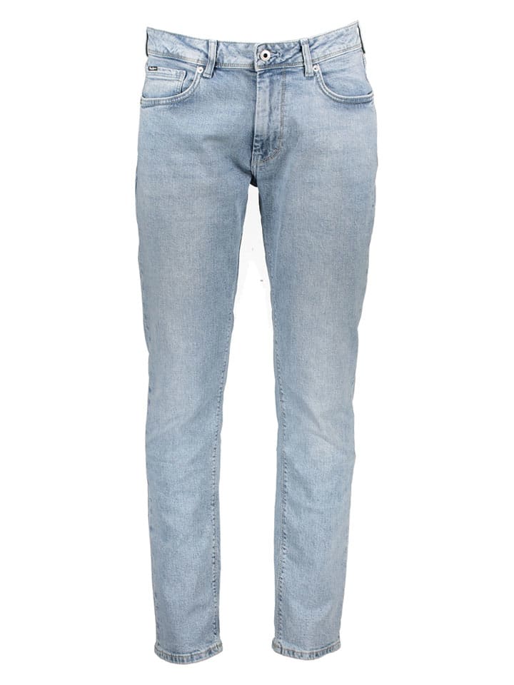 Spijkerbroek "Stanley" - tapered fit - lichtblauw