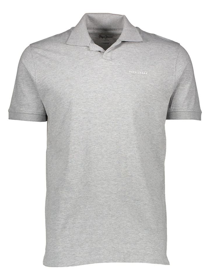Koszulka polo w kolorze jasnoszarym