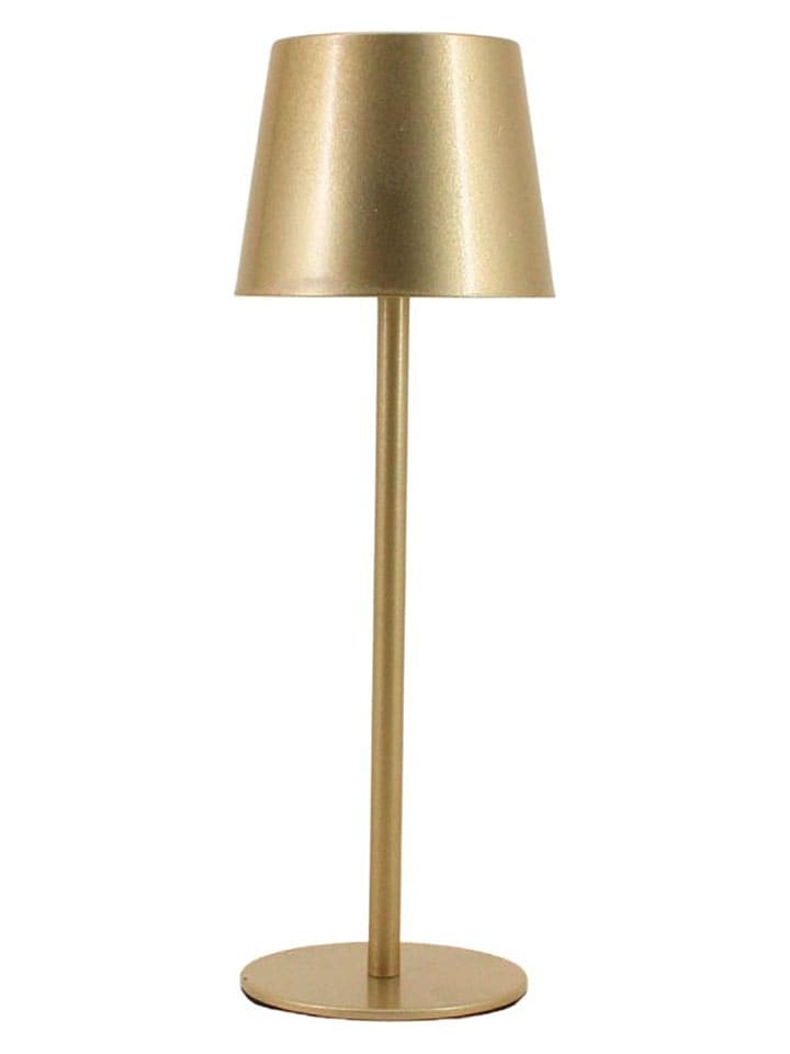 Led-tafellamp goudkleurig - (L)37 cm