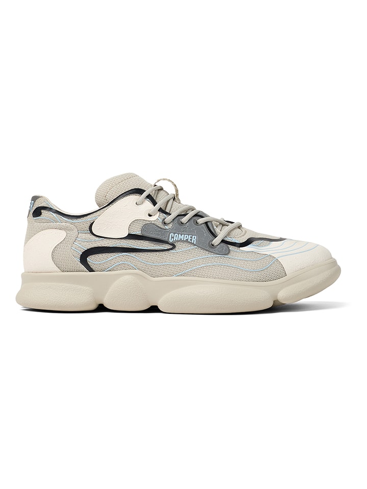 Sneakersy "Karst" w kolorze kremowym