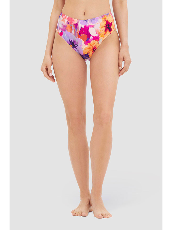 Figi bikini w kolorze pomarańczowo-fioletowym