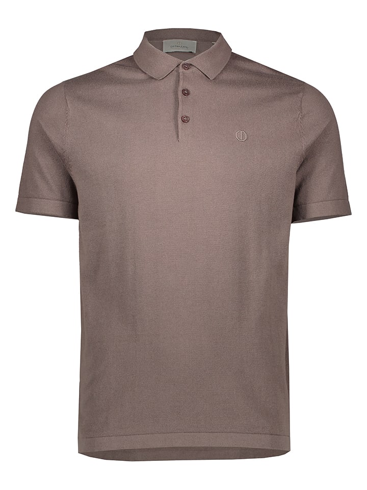 Poloshirt in Braun