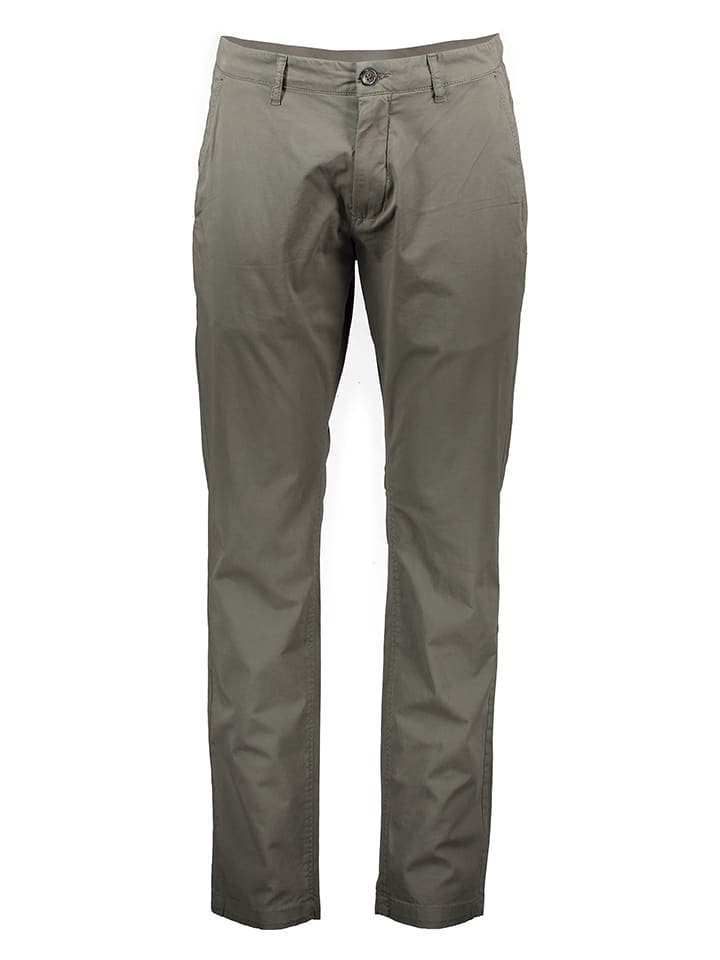 Chino in Dunkelgrün