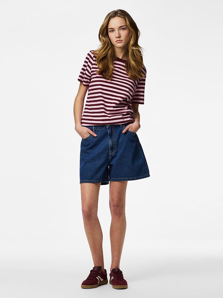 Jeans-Shorts "Pcabbi" in Blau