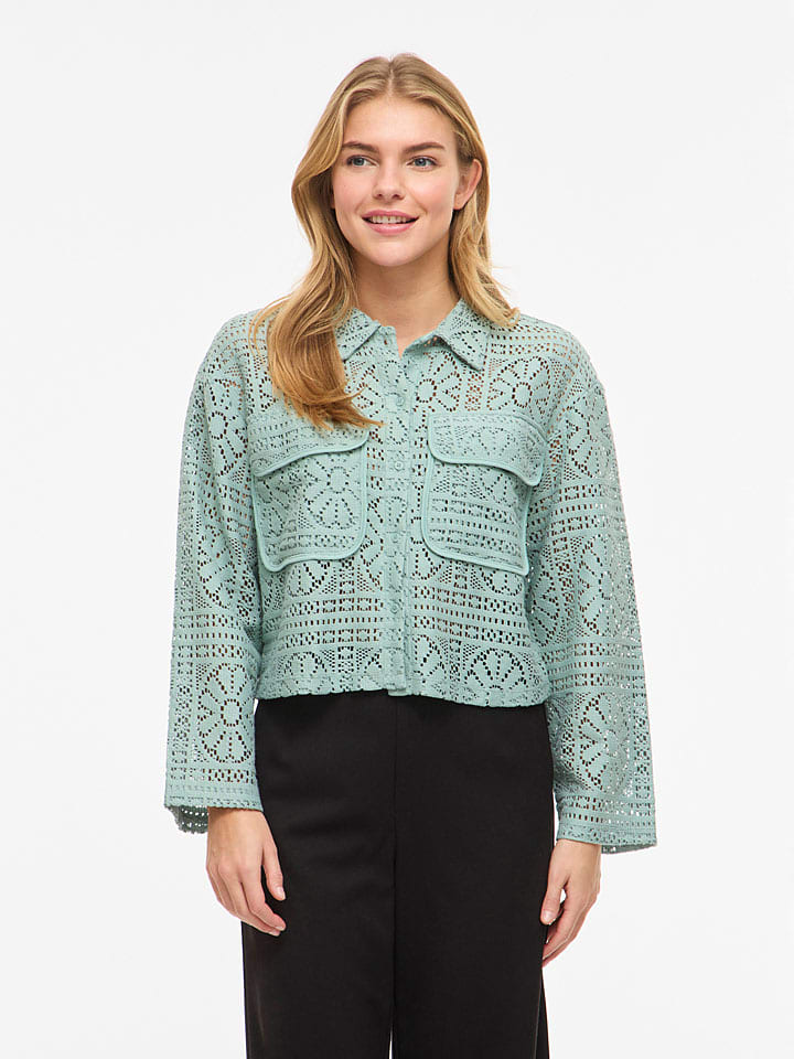 Bluse "Vimerinda" in Türkis