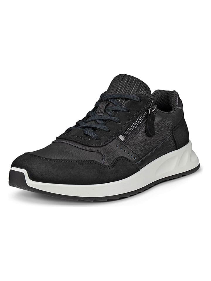 Skórzane sneakersy "Otm" w kolorze czarnym