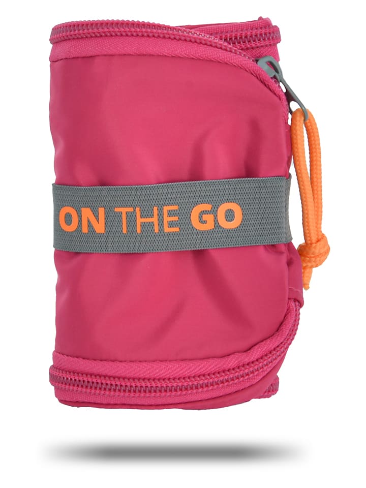 Boterhamtas "On the go" fuksja/oranje - (B)11 x (H)25 x (D)3,5 cm