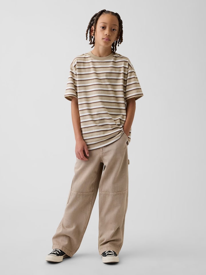 Cargohose in Beige
