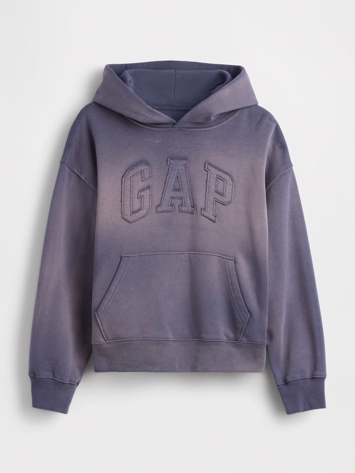 Hoodie in Grau
