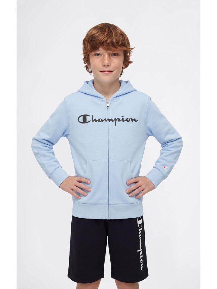 Bluza w kolorze błękitnym