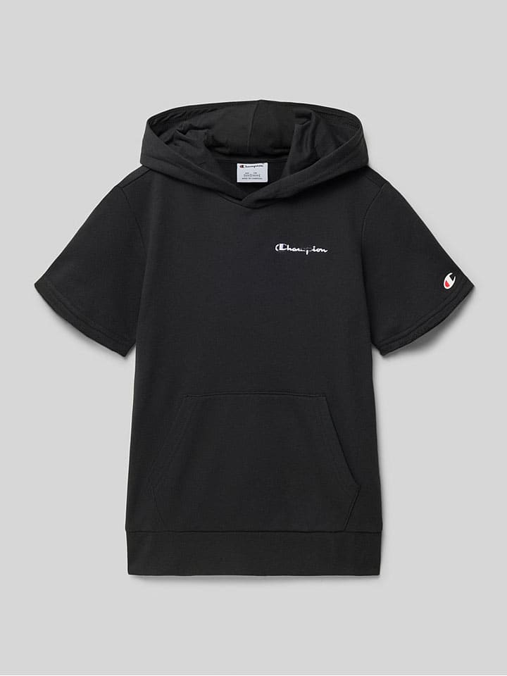 Hoodie in Schwarz