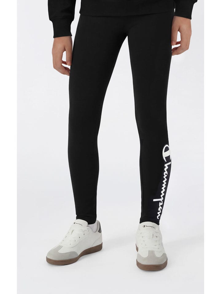 Leggings in Schwarz