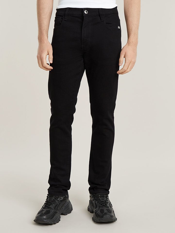 Spijkerbroek - slim fit - zwart