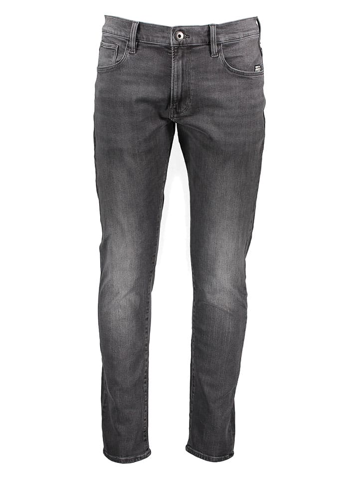 Dżinsy - Slim fit - w kolorze antracytowym