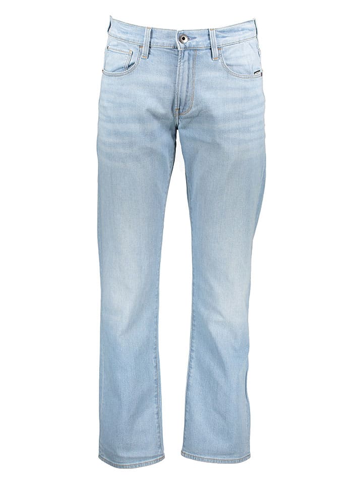 Dżinsy - Regular fit - w kolorze błękitnym