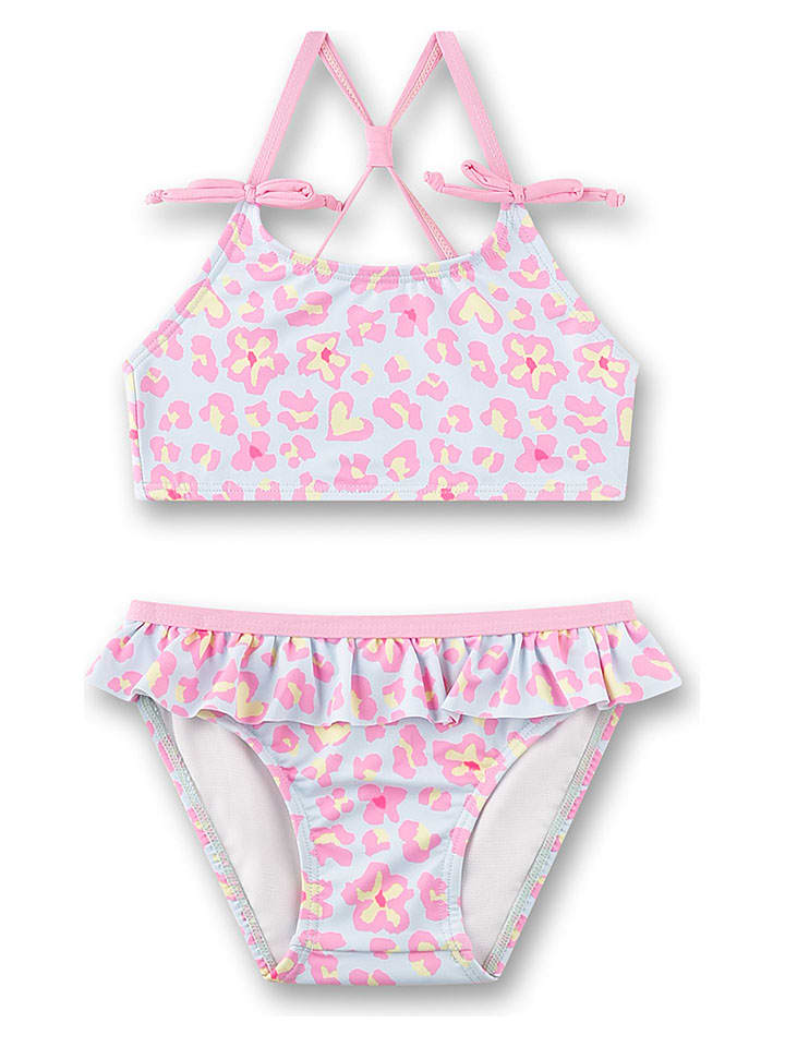 Bikini in Hellblau/ Rosa
