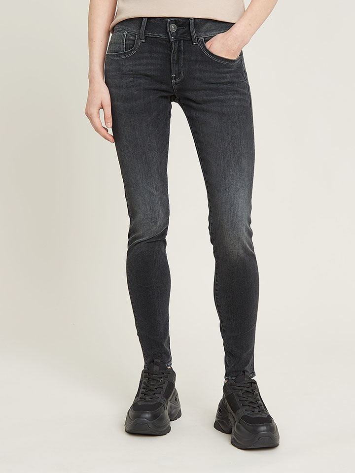 Jeans - Skinny fit - in Anthrazit