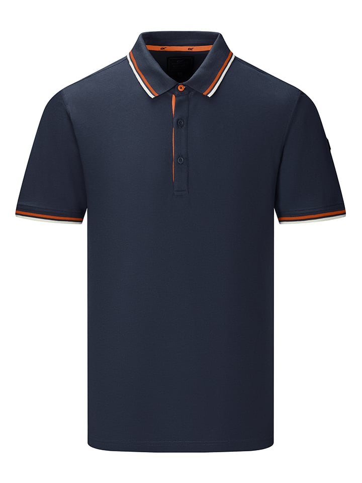 Poloshirt "Adryan" donkerblauw