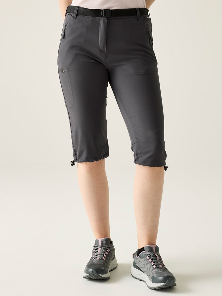 Functionele capribroek "Xert Stretch" antraciet