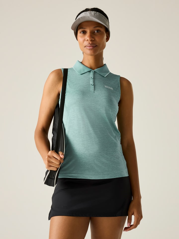 Functioneel poloshirt "TimaII" turquoise