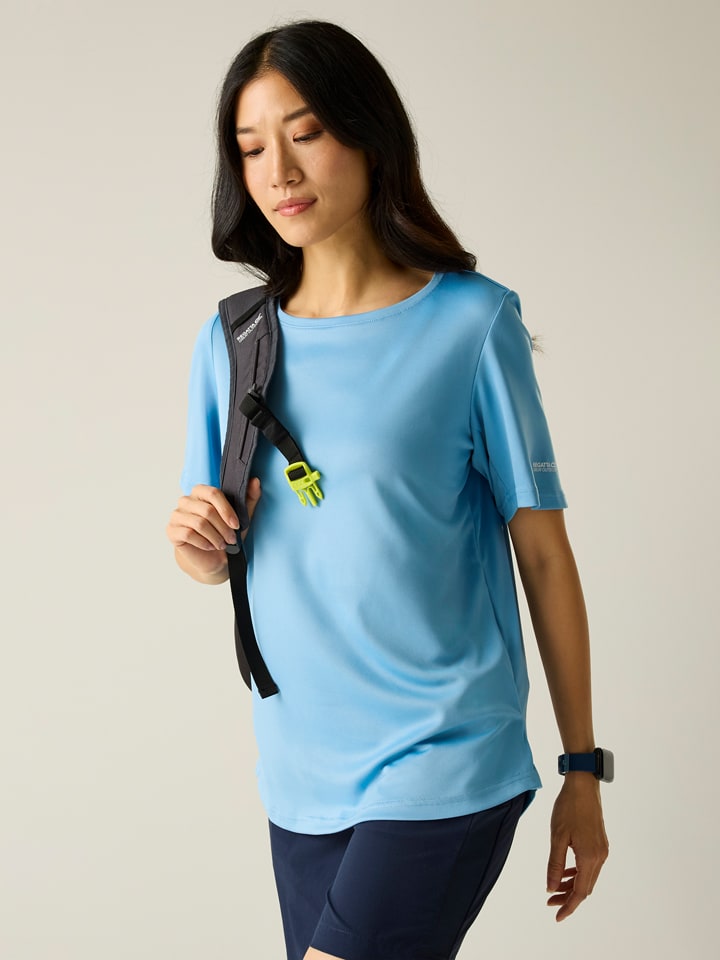 Funktionsshirt "Botanna" in Hellblau