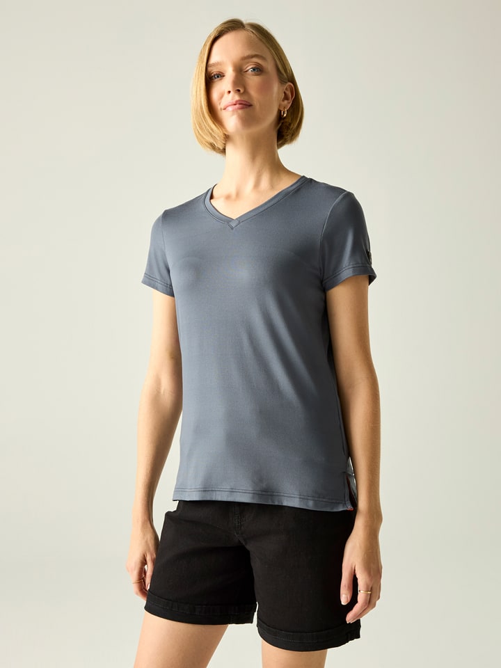 Functioneel shirt "Elkie" antraciet