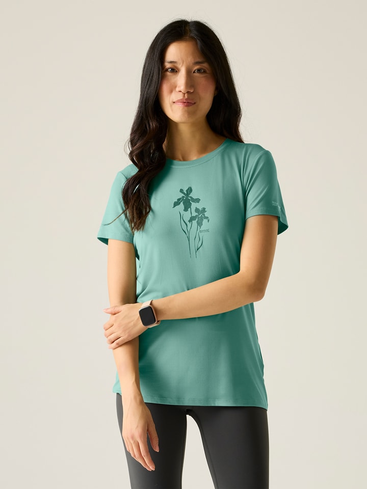 Funktionsshirt "Fingal Stretch" in Türkis