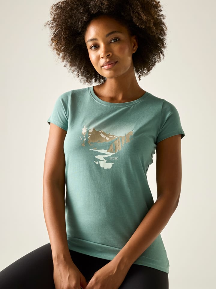 Shirt "Breezed" turquoise