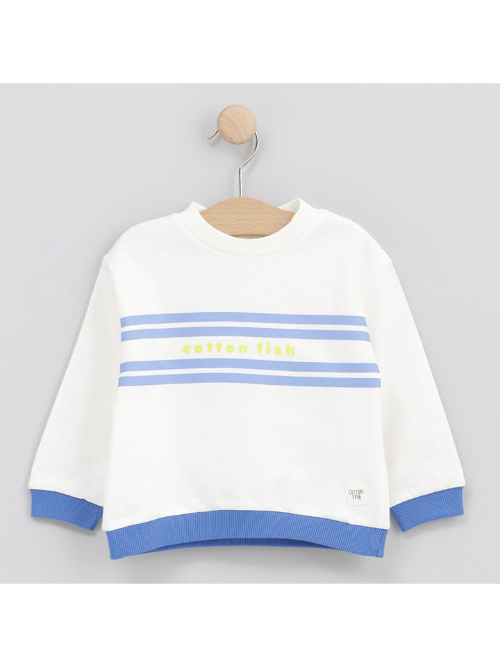 Sweatshirt in Creme