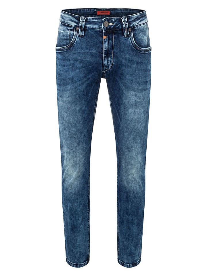 Spijkerbroek "Eduardo" - slim fit - blauw