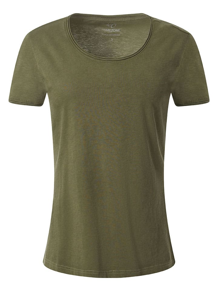 Koszulka w kolorze khaki
