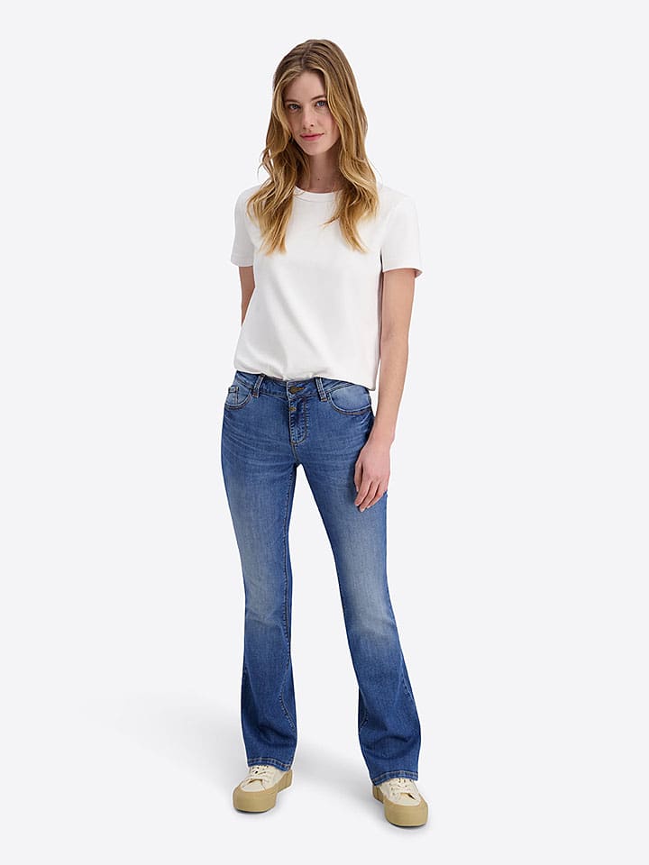 Spijkerbroek "Lisa" - slim fit - blauw