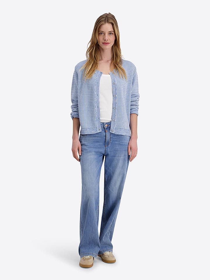 Vest blauw