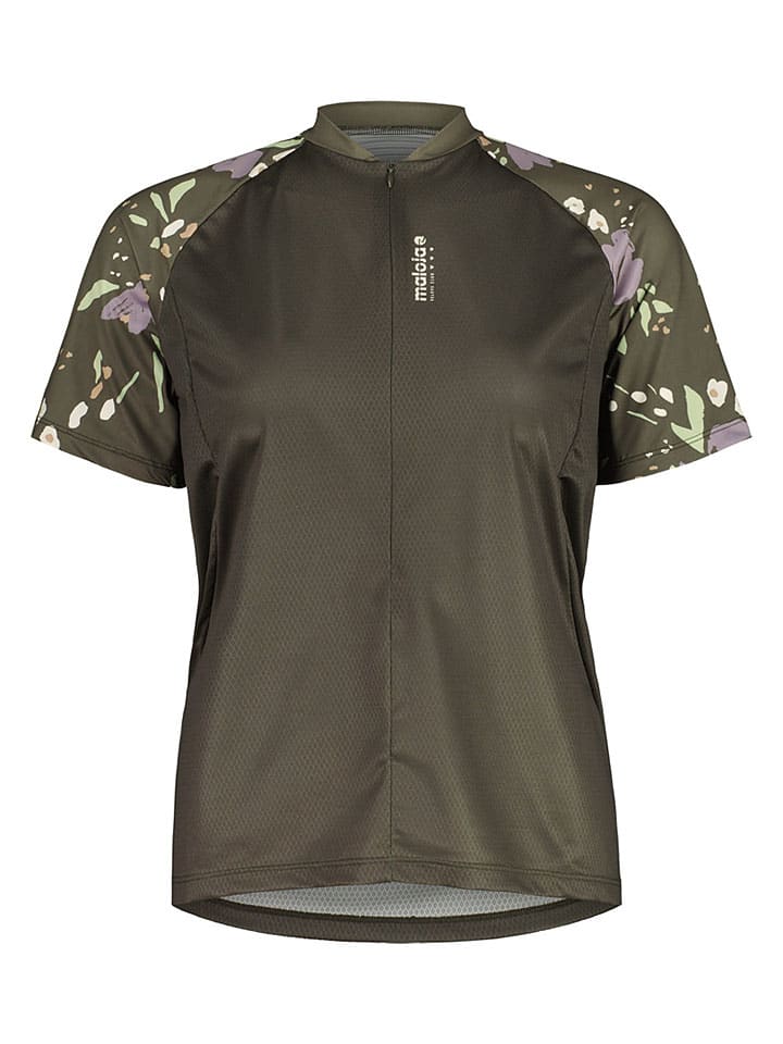 Koszulka kolarska "VilsaM. Allmountain 1" w kolorze khaki
