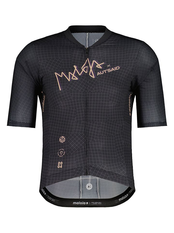 Fietsshirt "PaulM. Gravel" zwart/beige