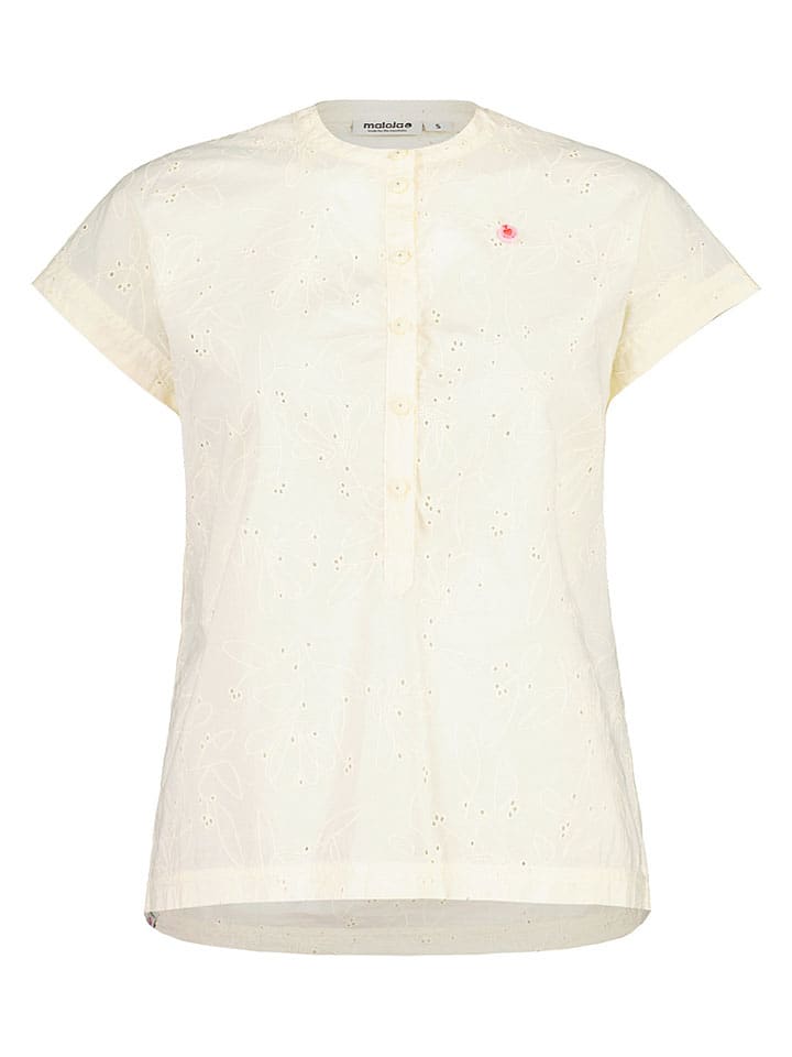 Bluse "AberseeM." in Creme