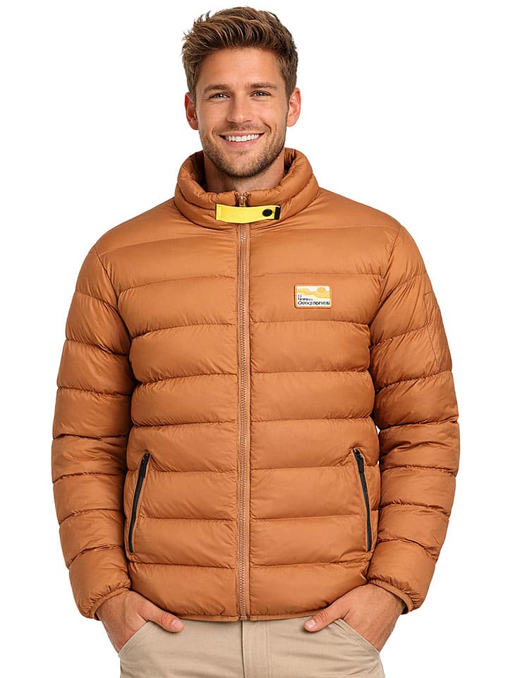 Steppjacke "Avalanche" in Hellbraun