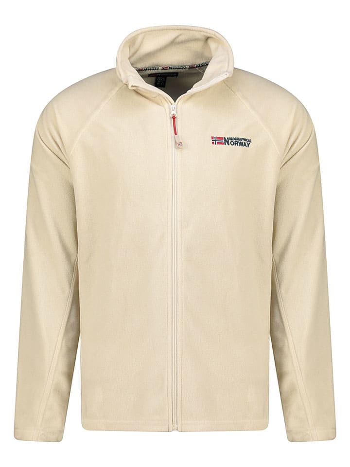 Fleecejacke "Tug" in Creme