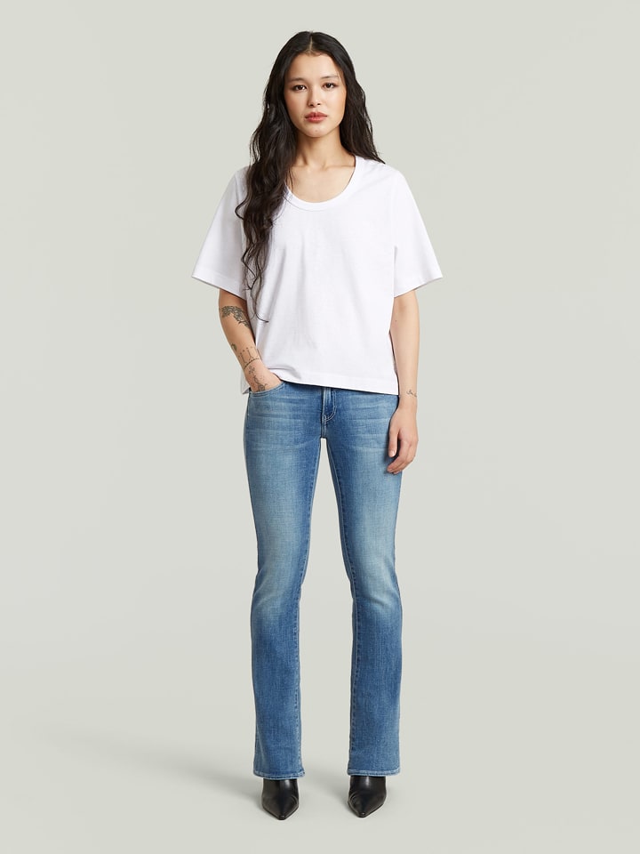 Dżinsy - Bootcut fit - w kolorze niebieskim