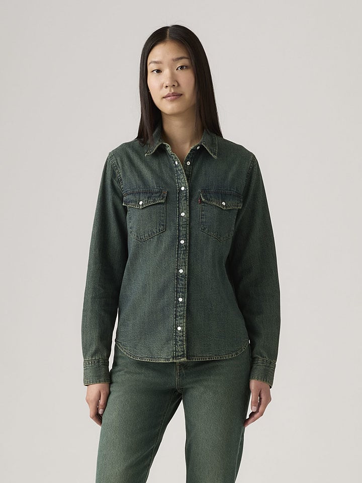 Jeanshemd in Blau