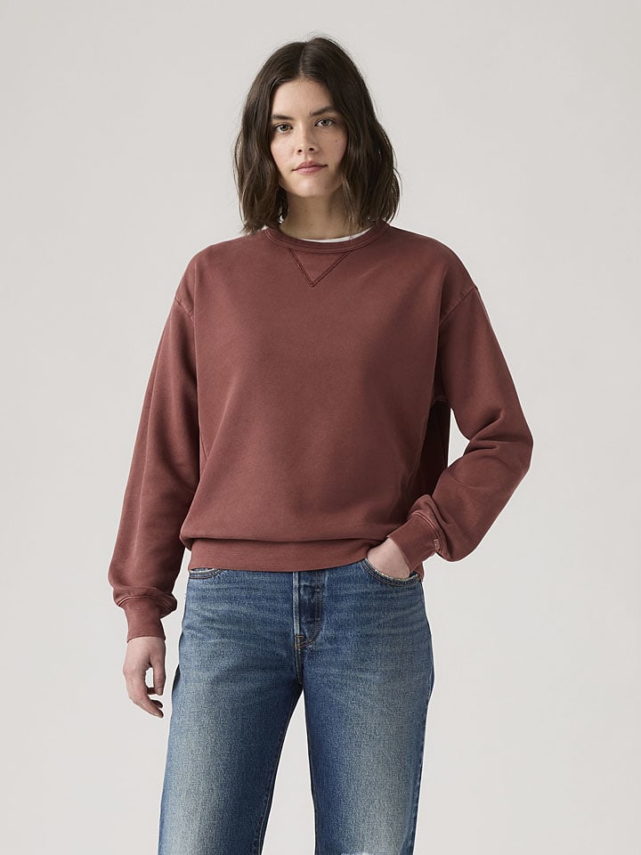 Sweter w kolorze brązowym
