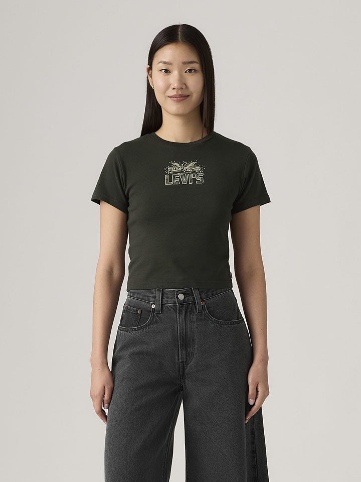 Shirt in Schwarz