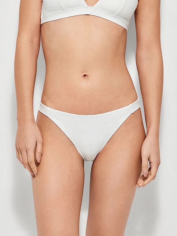 Figi bikini w kolorze kremowym