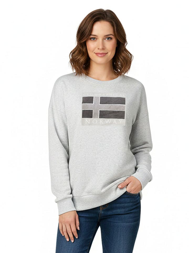 Sweatshirt "Gigi" in Grau