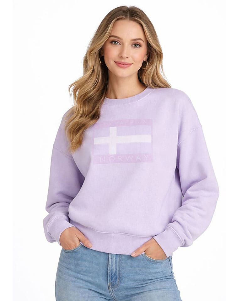 Bluza "Gigi" w kolorze fioletowym