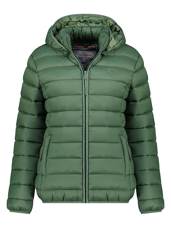 Steppjacke "Atichoko" in Dunkelgrün