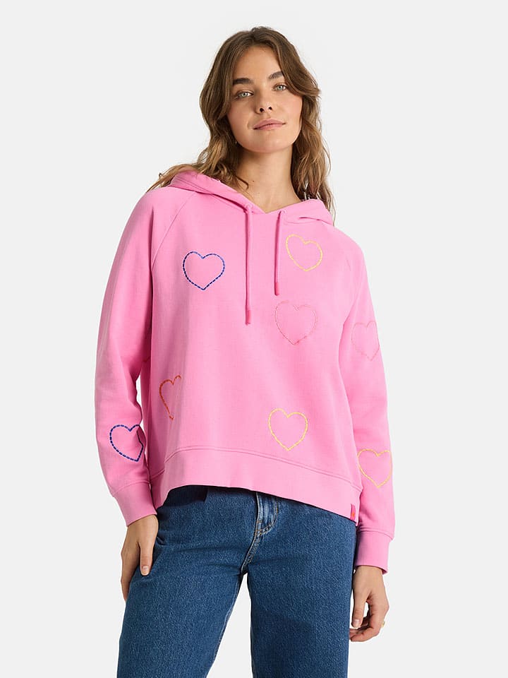 Hoodie "Air" lichtroze