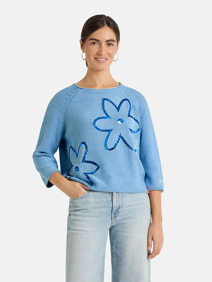 Pullover "Auri" in Hellblau