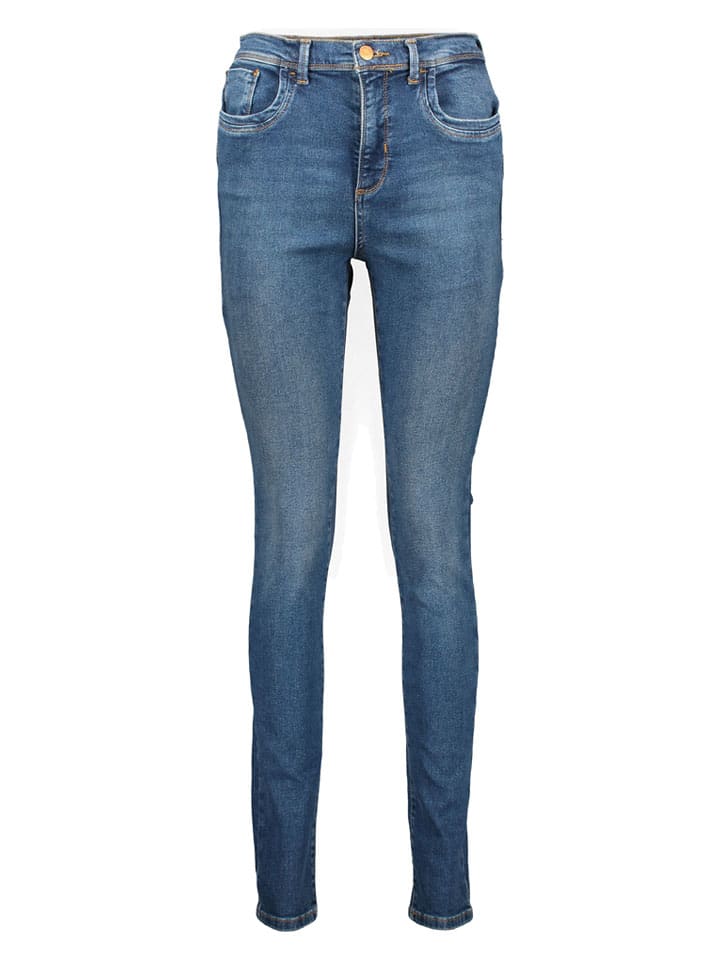 Jeans - Skinnt fit - in Blau